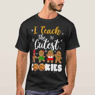 T-shirt Pajamas De Noël De L'Enseignant J'Enseigne Le Peti