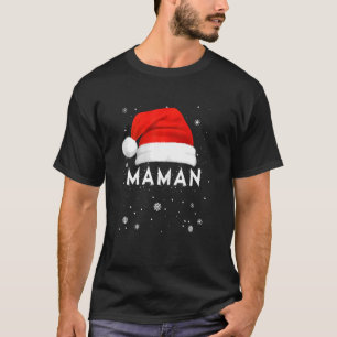 T-shirt Pajamas De Noël Pour Maman, Mère Pajamas A