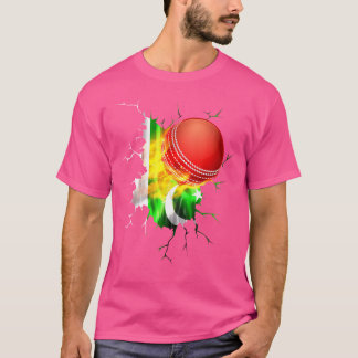 T-shirt Pakistan Cricket Pakistani 2019 Fans Nationaux Jer