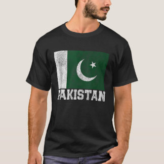 T-shirt Pakistan Flag Fierté Racines Pays Famille Nation N