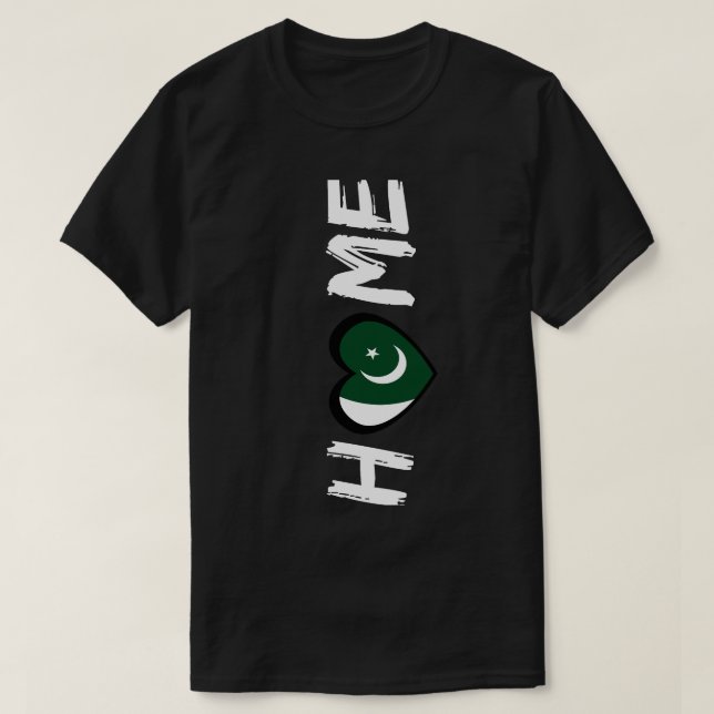 T-shirt Pakistan : Le pouls de chez moi (Design devant)