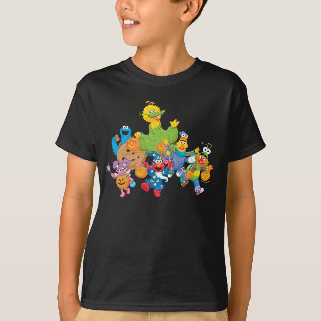 T-shirt Pal de rue Sésame | Costumes d'Halloween (Devant)