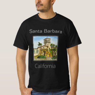 T-shirt Palais de justice, Père Noël Barbara, Californie