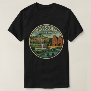 T-shirt Palais de Potsdam Allemagne Art