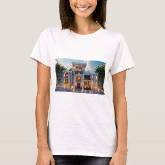 T-shirt Palais de rêve néo-classique | IA-Reimaginé
