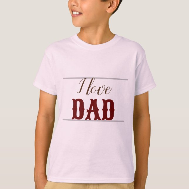 T-shirt Pale rose foncé enfant garçon (Devant)