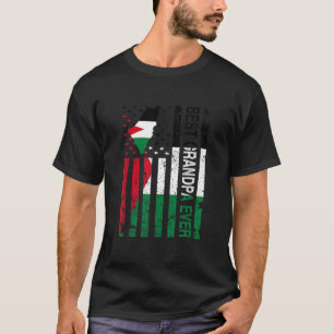 T-shirt Palestine Grand-pa Palestine États-Unis Père améri
