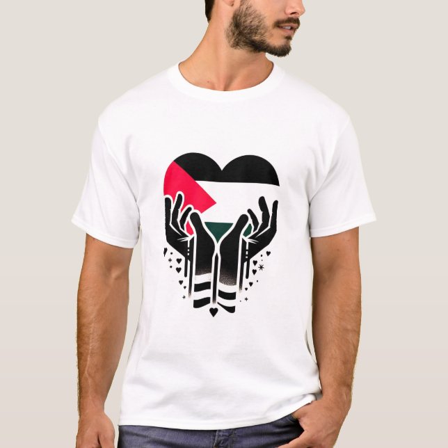 T-shirt PALESTINE GRATUIT (Devant)