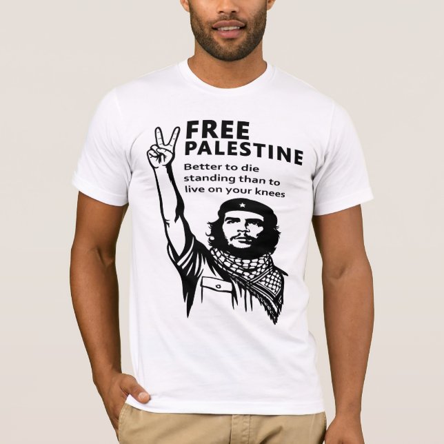 T-SHIRT PALESTINE LIBRE (Devant)