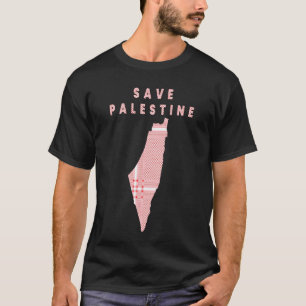 T-shirt Palestine - T-shirt écharpe palestinienne