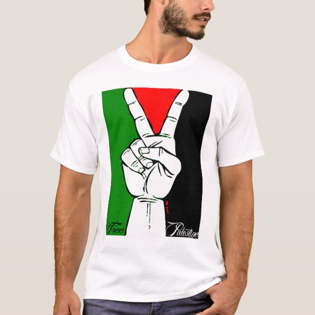 T-SHIRT PALESTINE VICTORIA (Devant)