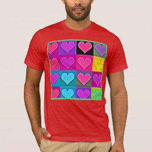 T-shirt Palette d'Amour Vivid : Coeur Bliss