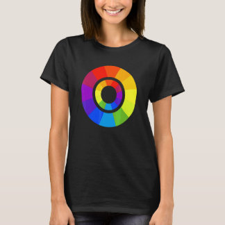 T-shirt Palette de Couleurs Cercle Peinture Peintre Profes