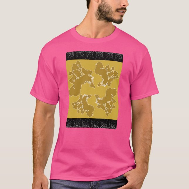 T-shirt palette de couleurs de Klimt (Devant)
