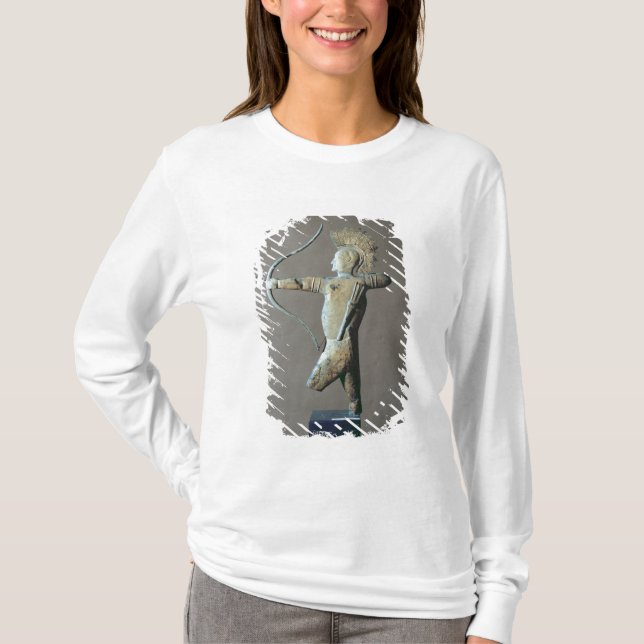 T-shirt Palette de temps sous forme d'Indien d'Amerique (Devant)