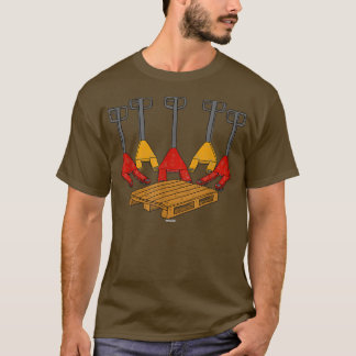 T-shirt Pallet Jack Truck Pallet Bang Swagazo Associé