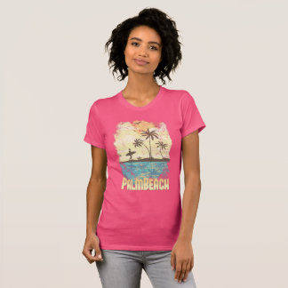 T-Shirt Palm Beach pour femmes