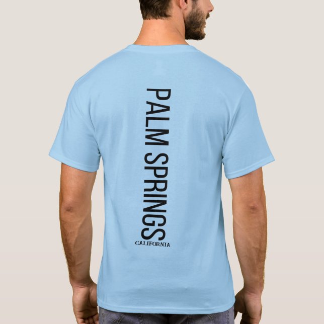 T-shirt Palm Spring Californie (Dos)