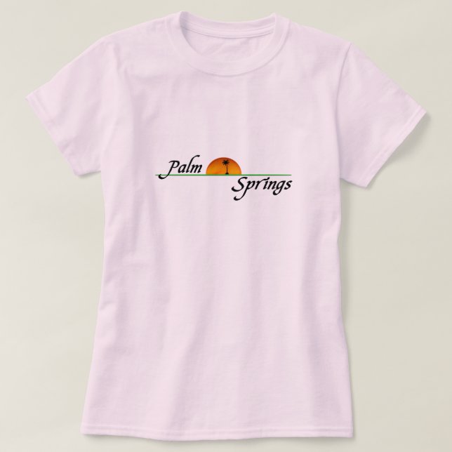 T-shirt Palm Springs (Design devant)