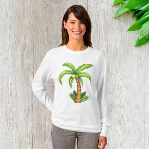 T-shirt Palm Tree Beach Tropical et Ile Vibes