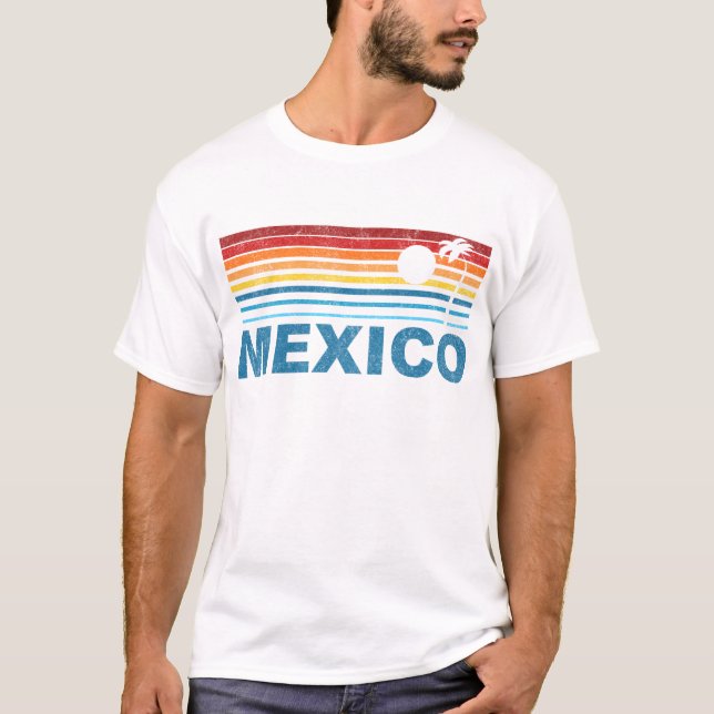 T-shirt Palmier Mexique (Devant)