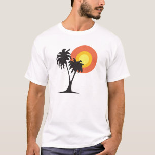 T-shirt Palmiers