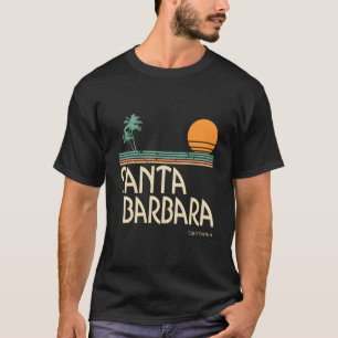 T-shirt Palmiers de Santa Barbara Californie