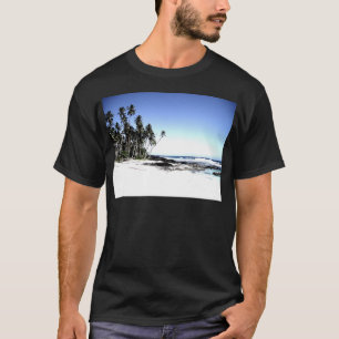 T-shirt Palmiers exotiques & Plage Paradise