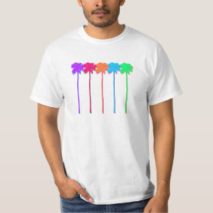 T-shirt Palmiers Néon
