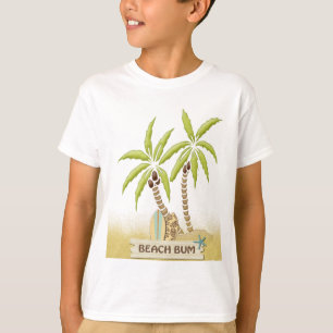 T-shirt Palmiers sans valeur de plage
