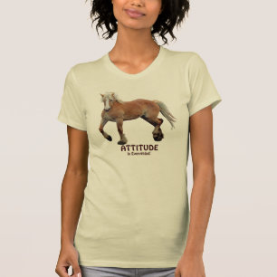 T-shirt Palomino Belge Brouillon Cheval Vêtements sportifs
