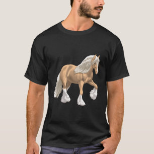 T-shirt Palomino Gypsy Vanner Irish Cob Draft Horse