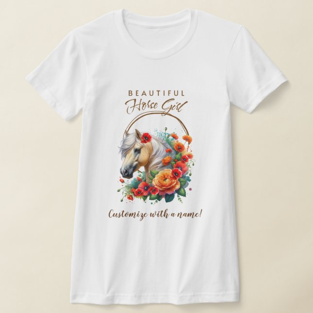 T-shirt Palomino Horse (Poser)