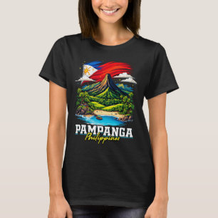 T-shirt Pampanga Philippines Souvenir Drapeau Philippin