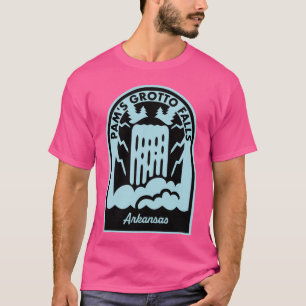 T-shirt Pams Grotto Falls Arkansas Surdimensionné