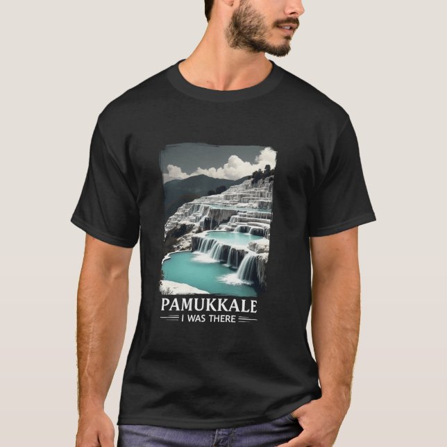 T-shirt Pamukkale Turquie Voyage T Chemise (Devant)