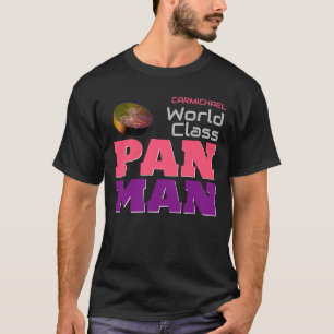 T-shirt Pan Man de classe mondiale sur BLACK