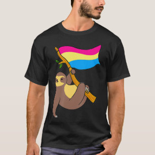 T-shirt Pan Pride Sloth Panseual