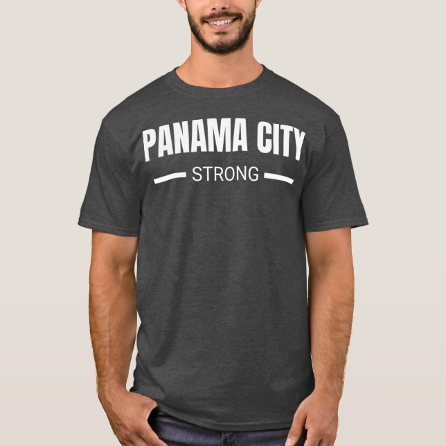 T-shirt Panama City Bay County Florida Community Support (Devant)