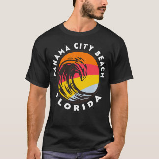 T-shirt Panama City Beach Floride Vacances Souvenir Océan