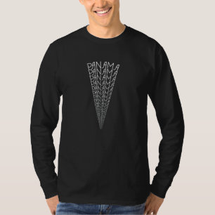T-shirt Panama Spotlight Word Souvenir panaméen unique