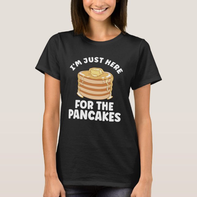 T-shirt Pancake Brunch Pancake Maker Petit déjeuner pour f (Devant)