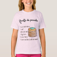 Pancake Pâtisserie Recette Enfants Ados Baking T-s