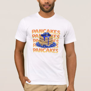 T-shirt Pancakes aux bleuets, Yummy Foodie