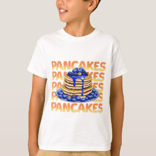 T-shirt Pancakes aux bleuets, Yummy Foodie