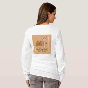 T-shirt Pancakes et jus d'orange frais - Petit déjeuner B