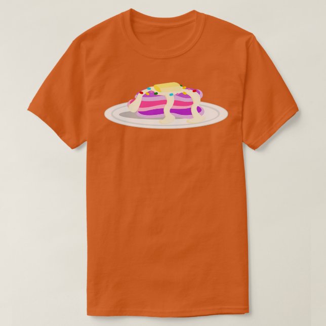 T-shirt Pancakes Unicorne (Design devant)