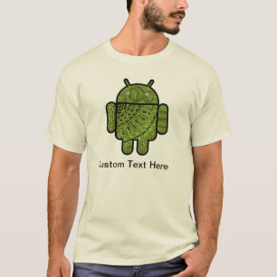 T-shirt Pancho Doodle Character pour le robot Android™