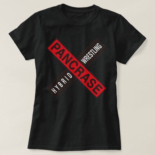 T-shirt Pancrase lutte hybride Essential T Chemise (Design devant)