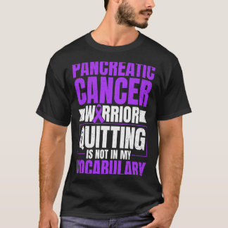 T-shirt Pancreatic Cancer Warrior Premium Tri-Blend